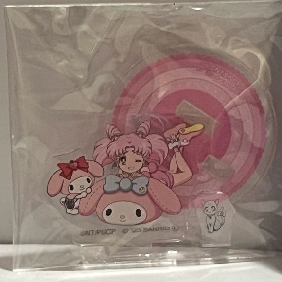 2023 Sailor Moon x Sanrio Small Acrylic Stand - Chibiusa and Diana x My Melody - Picture 2 of 6
